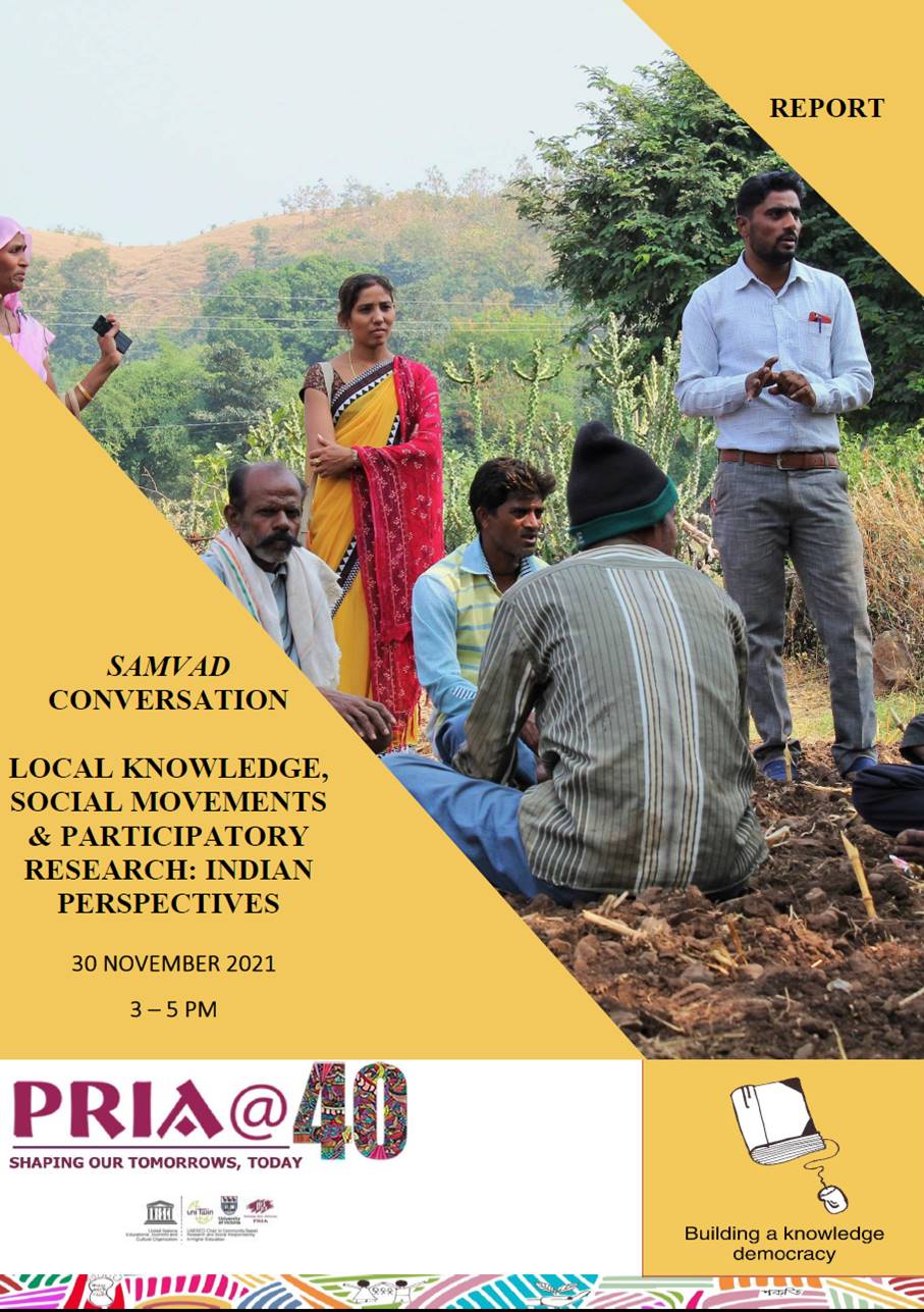 Local Knowledge, Social Movements and Participatory Research: Indian Perspectives